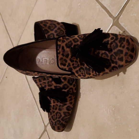 Wonders Leopard print heels - Picture 1 of 3
